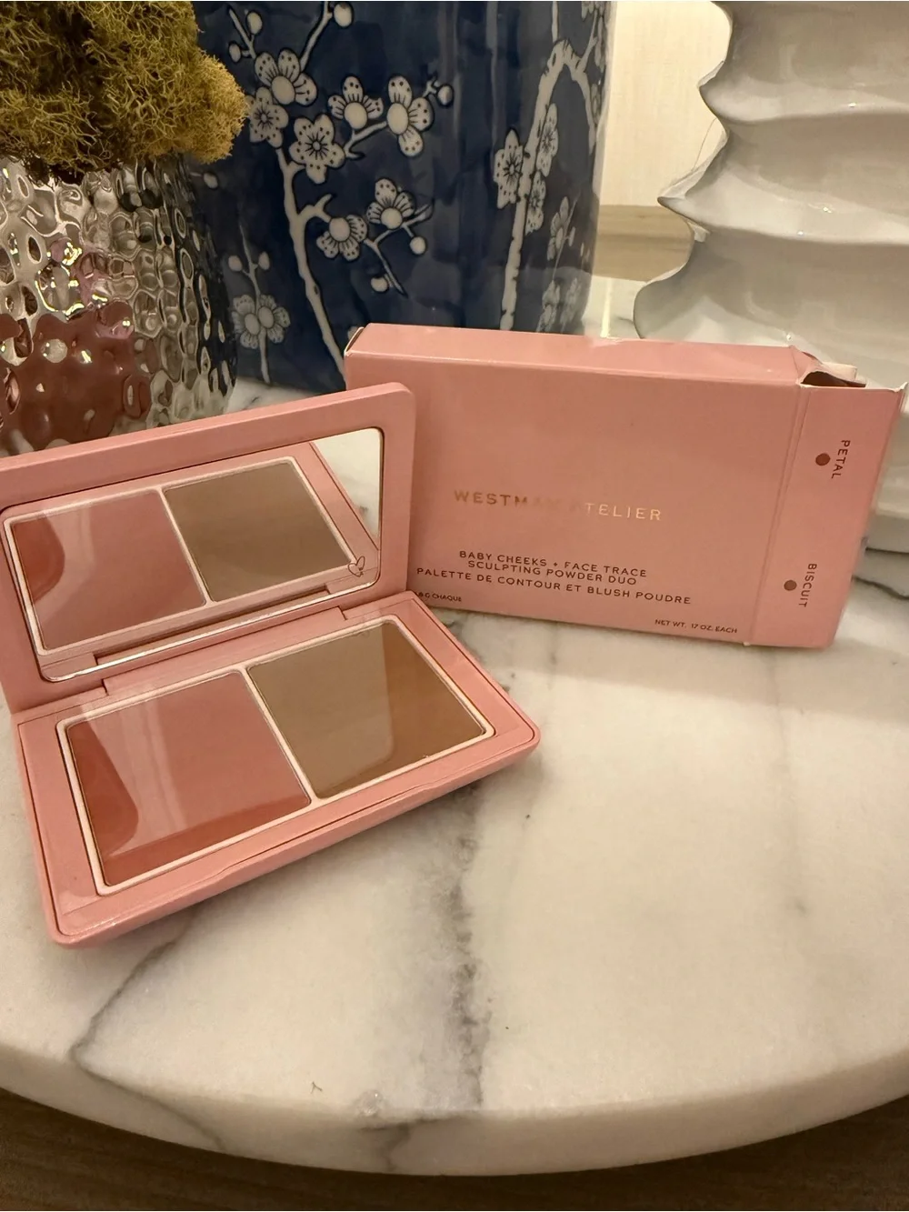 Westman Atelier Baby Cheeks + Face Trace Sculpting Powder Duo